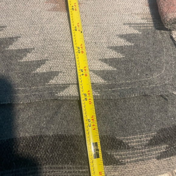 LA MIEL Multicolor Knit Jacket Size L Worn In great Condition - Picture 7 of 12